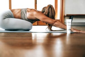 stretching
