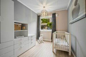 modern baby room
