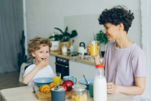 minimalist living family