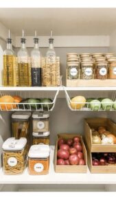 pantry organization