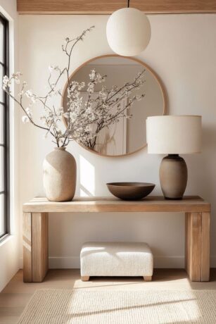 cozy minimalist living room