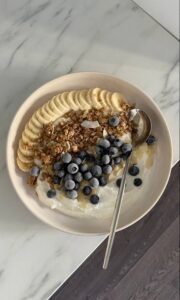 simple morning bowl