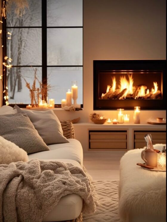 20 Cozy Winter Home Ideas: Warmth, Tea, and Simple Joys by the Fire