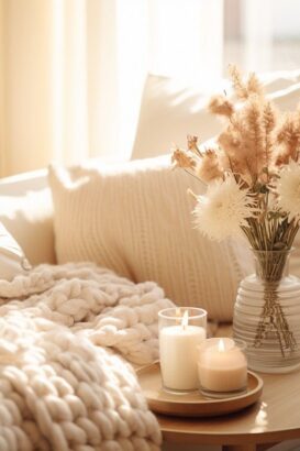 cozy winter home