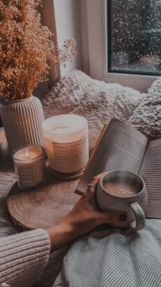 cozy winter home