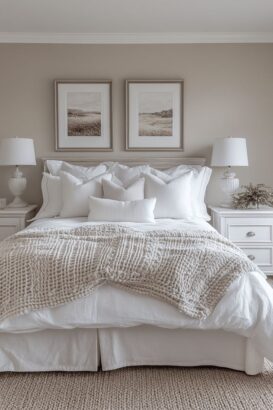 minimalist chic bedroom