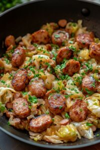Cabbage & Sausage Skillet
