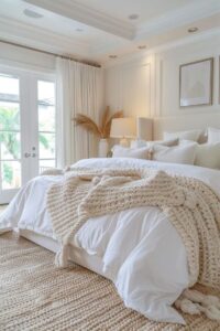 Cozy winter bedroom