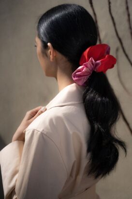 scrunchies silk
