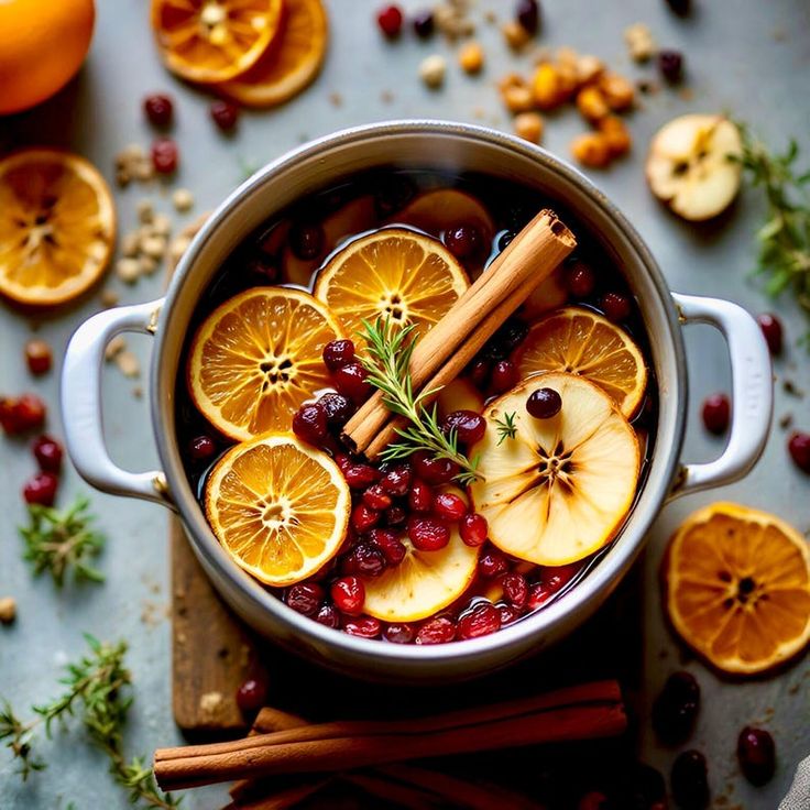 cozy winter recipes DIY simmer pot recipes