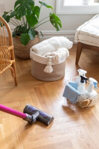 minimalist winter cleaning