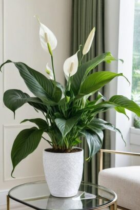 modern indoor plants decor