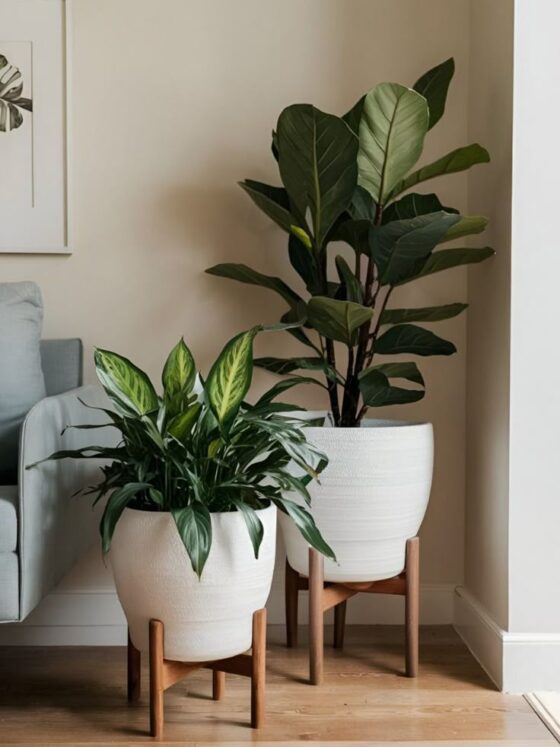 Modern Indoor Plants Décor: 10 Beautiful Choices for a Calm, Elegant Home