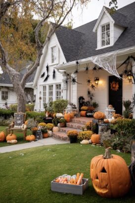 10 Stunning Halloween Porch Ideas for a Cozy & Elegant Fall Home