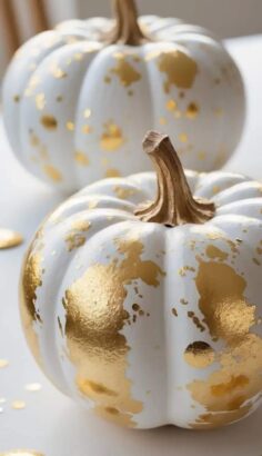 Stunning White and Gold Fall Decor Ideas for a Chic and Cozy Home