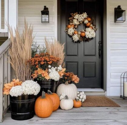  Stunning Fall Porch Decorations That Bring Instant Joy