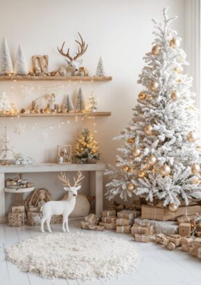 Neutral Christmas Decor Ideas for a Cozy and Magical Holiday Home