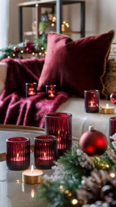 Burgundy Christmas Decor — A Touch of Warm Luxury for the Holidays
