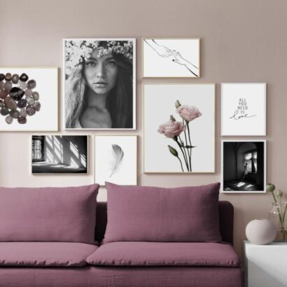 modern wall frame decor