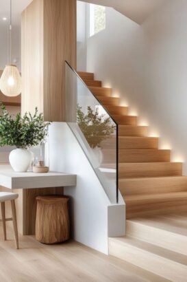 warm minimalist living room decor