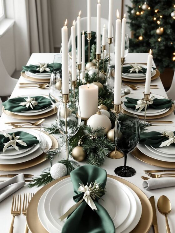 Simple Holiday Table Settings: Easy, Elegant Ideas for a Cozy Christmas Dinner