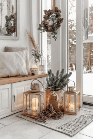 Cozy Winter Entryway Ideas