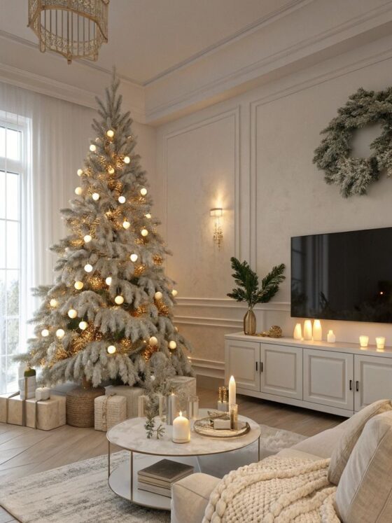 7 Stunning Scandinavian Christmas Decor Ideas in Warm Neutrals for a Cozy, Minimal Holiday Home