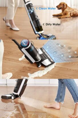 Tineco Floor ONE Stretch S6 Cordless Wet Dry Vacuum Cleaner,