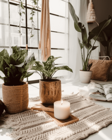 simple home rituals aesthetic