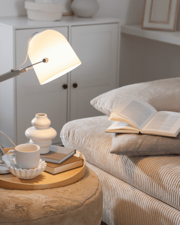 soft lamp cozy interior