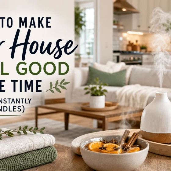 How to Make Your House Smell Good All the Time (Without Constantly Buying Candles)