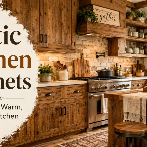 Rustic Kitchen Cabinets Ideas for a Warm Inviting Kitchen