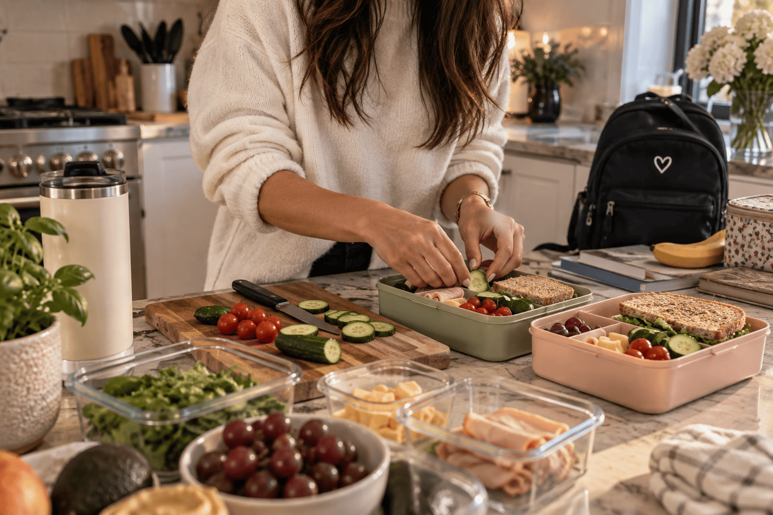 The Lunch Packing System That Ended My Morning Chaos